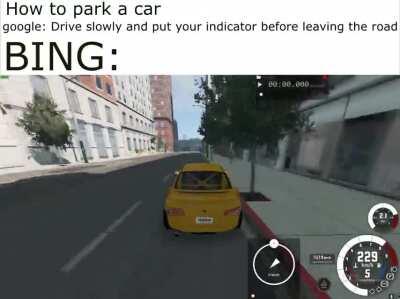 How to park a car
