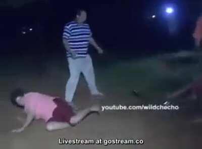 HMF while I add music to a funny fight