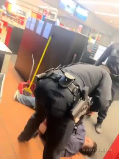 Arizona man brutally beaten by cops after already being restrained.