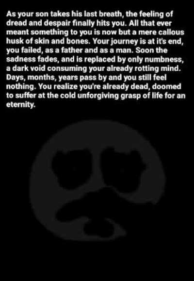 I just want to feel again