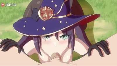 Fuck, I would love (Mona) to suck me dry like that~