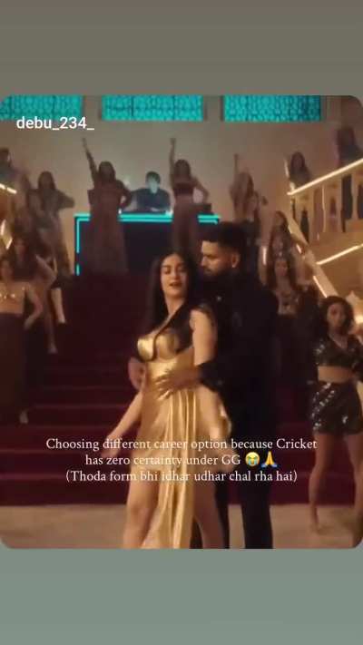 Blud changed careers entirely XD