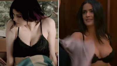 Alexandra Daddario or Salma Hayek