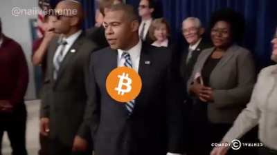 Bitcoin gettin hit on