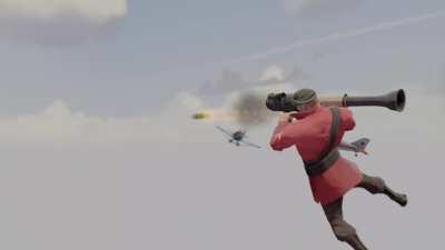 soldier does a rendezook