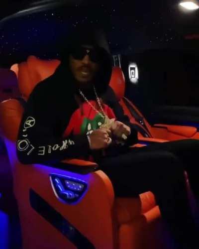 Future wearing Carti merch