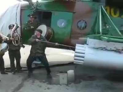 “It’s to raise moral, Sir”