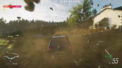 Arriving in style B)