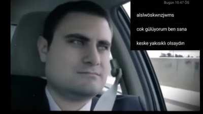 efe abinin araba vidyosu her türlü vidyoya cuk diye uyuyor mk