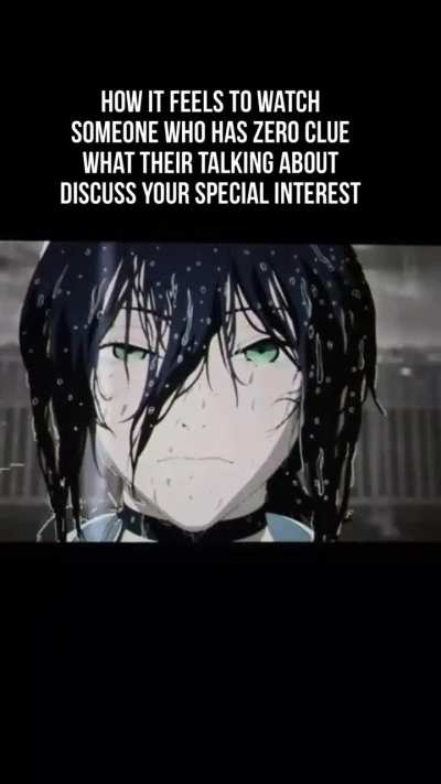 This applies to so much chainsawman , fear and hunger, most things in general ngl