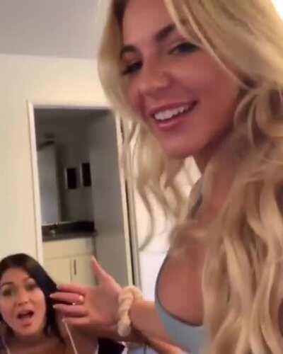 Tori accepted the challenge