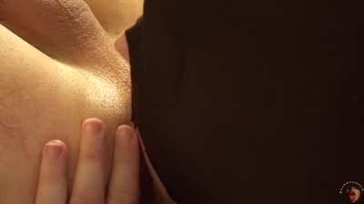 Definitely into rimming!