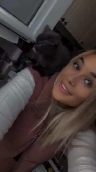 Do you like cats? heres me and my kitten