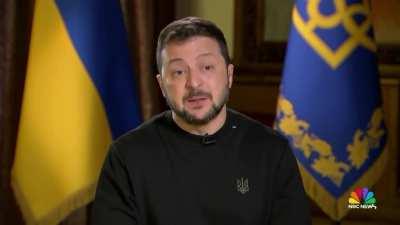 Zelenskyy: We are not ready to give our freedom to this fucking terrorist putin