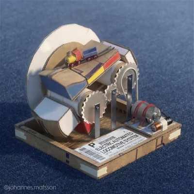 Very excited to announce my first NFT: Electric Automated Locomotive System