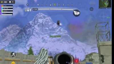 Lmao, he will never use a heli from now on😂😂. Credit to ZARA COD