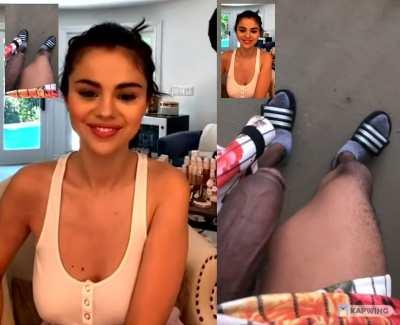 Selena Gomez on FT with her bull for the weekend