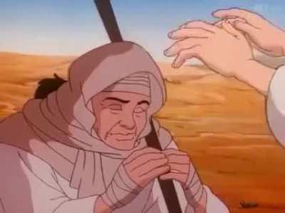 He is now cured from a curse