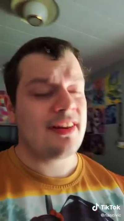 this guy is just the definition of virgin