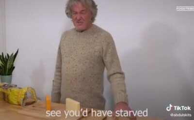 tonight on bottomgear. james makes transforms into Gordan Ramsey