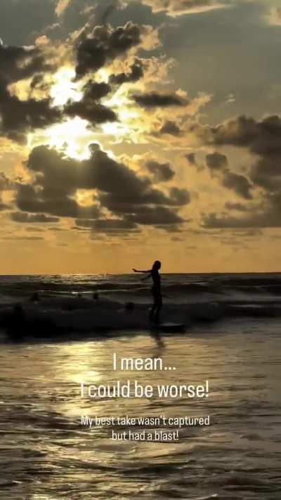 We need someone who knows how to lighten up a video and take stills. Looks like she has a thong bikini or one that shows alot of ass