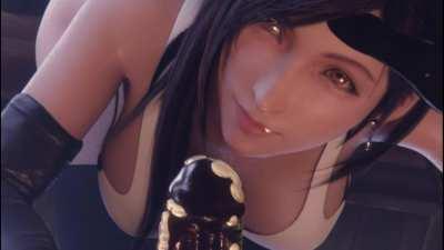 Tifa Oral job (GCraw) [final fantasy]