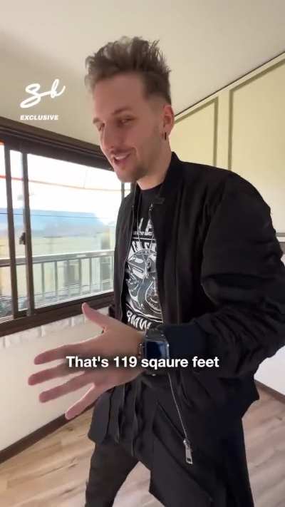 the world's thinnest apartment