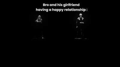 I won't let bro be happy...