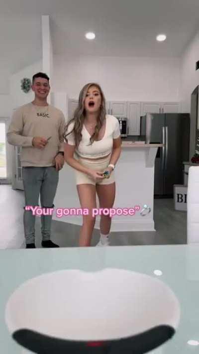 She’s trying to hint something