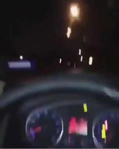 Backflip off the hood of a car. NSFW