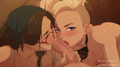 Gotta love a pair who can work together