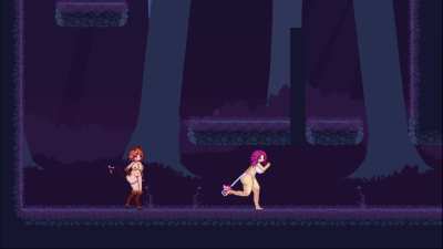 [Magical Girl Azalea] WIP Combat damage states, knockbacks and animations