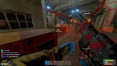 Super fast train glitch