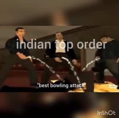 le moot diya tere best bowling attack pe