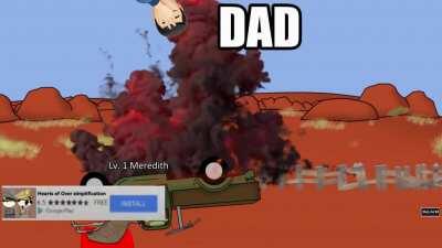 Oversimplified but it's a bad mobile game ad (I don't know if it's the right flair)