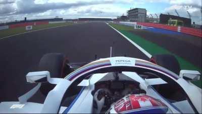 CANADIAN F1 RACING WARLORD DOES INSANE HOTLAP OF SILVERSTONE