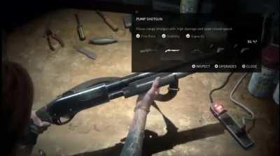 So does everyone do this on subsequent playthroughs? I’ve never let that guy grab me at the weapon bench a single time after my first playthrough lol.