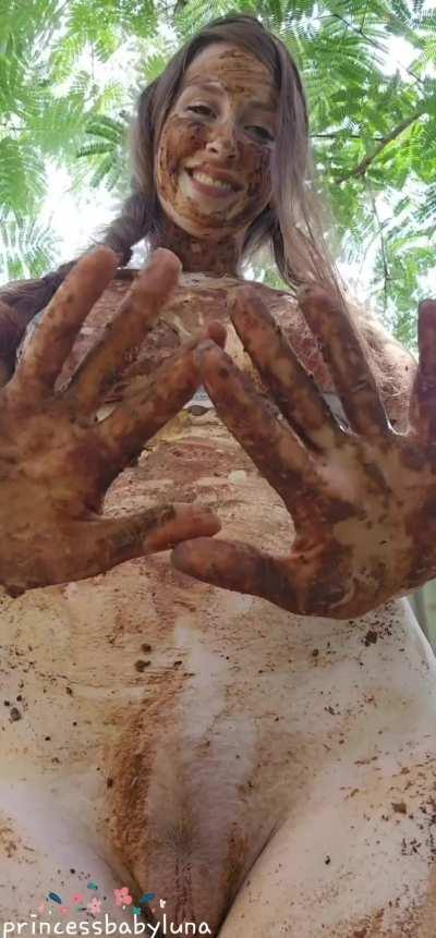 I love how it looks when it dries 💩🤭