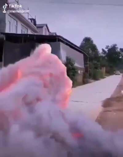 Susumu Hirasawa leaving the booth after making the Guts theme