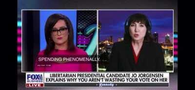 Jo Jorgensen Libertarian Presidential Candidate Fox Business. Please watch and share. If you have the time, please like and comment on the YouTube original. Thank you!!