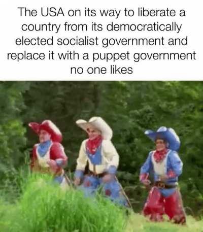 We’re here to liberate you, please do not resist