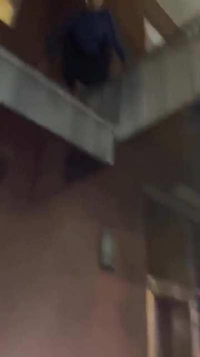 human shaped beef patty hits floor