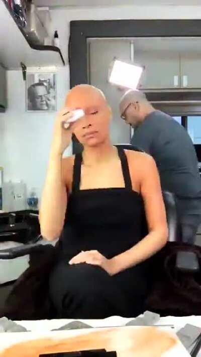 Rosario Dawson shares the make-up process to create Ahsoka Tano for 'The Mandalorian'