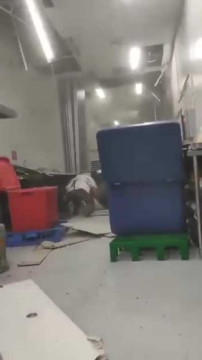 What a 7.4 magnitude earthquake looked like in Philippines today!