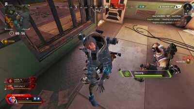 He *nearly* sacrificed his life for mine. So many emotions in such a short space of time. My mic wasn't recording, but I was going bonkers.