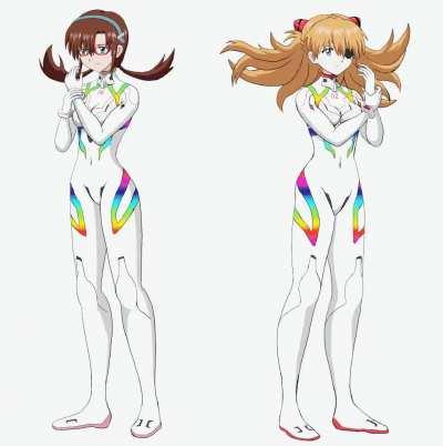 シン・エヴァのプラグスーツ装着シーン (by 甘井ヤドラキ YADORAKI_3)