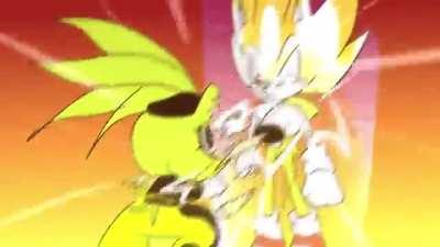 Surge when she finally fights Sonic (@lightdasher)