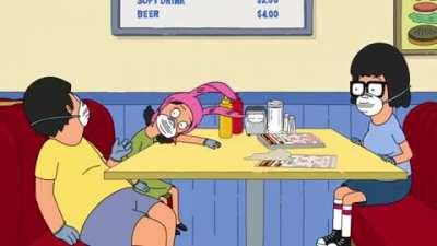 New Video: Bob's Burgers. Open for Takeout Only.