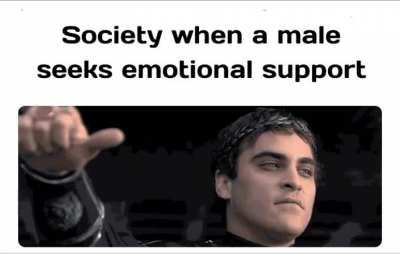 Man up, you little pussy