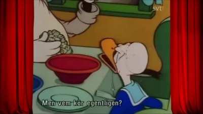 Ibland tycker man väl att svt går lite för långt med sina ändringar i Kalles Jul